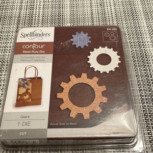 Spellbinders contour die set called gears.